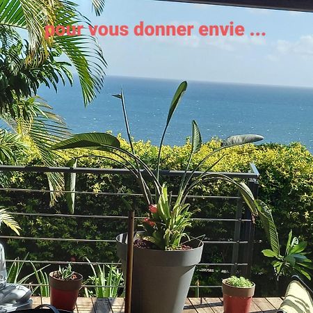 Suite Indigo Jacuzzi Prive Piscine Vue Mer Acces Cuisine Laverie Saint Pierre Buitenkant foto