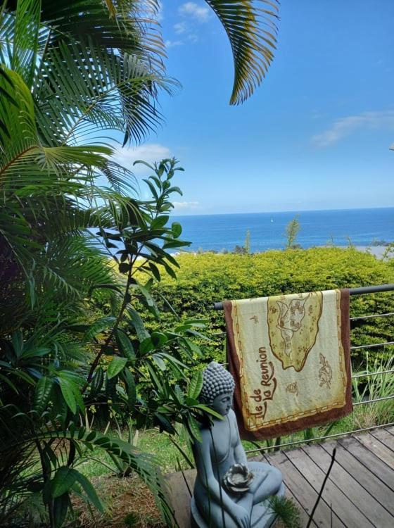 Suite Indigo Jacuzzi Prive Piscine Vue Mer Acces Cuisine Laverie Saint Pierre Buitenkant foto