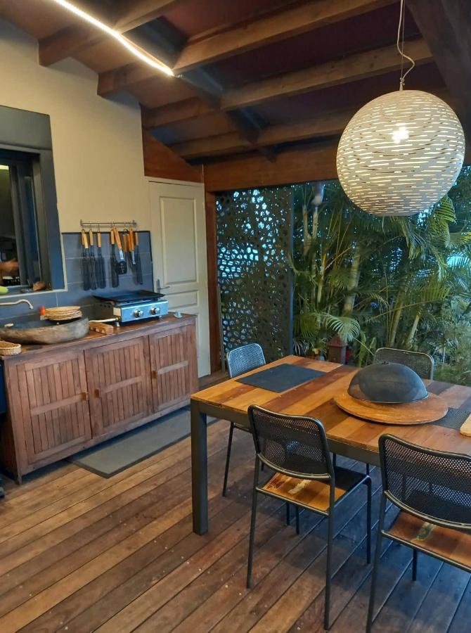 Suite Indigo Jacuzzi Prive Piscine Vue Mer Acces Cuisine Laverie Saint Pierre Buitenkant foto