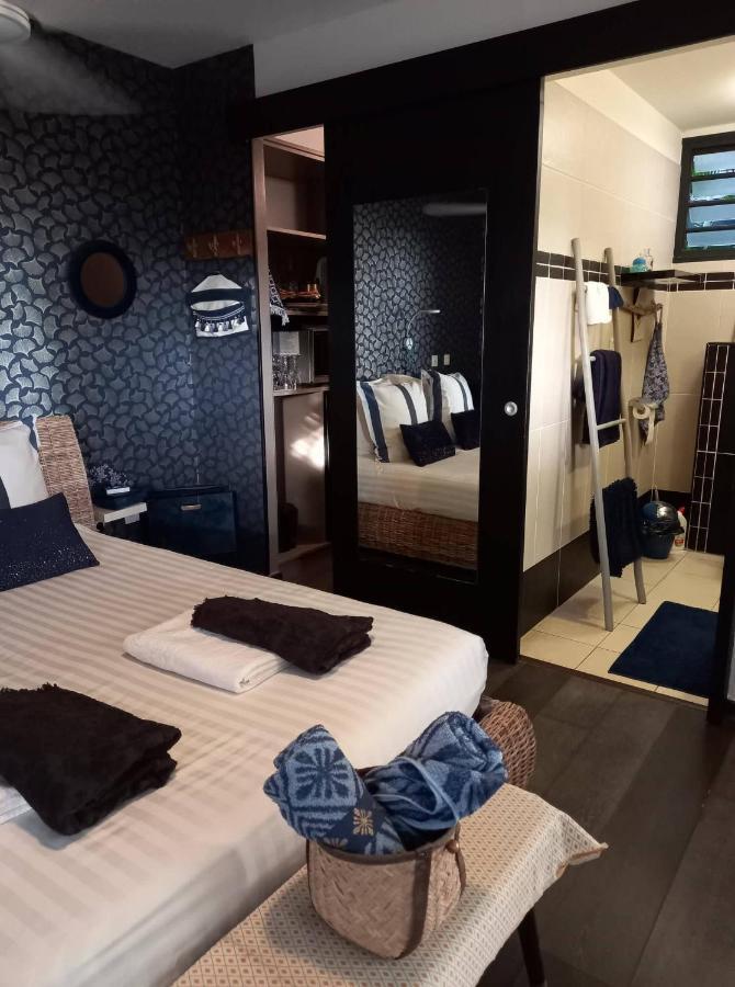 Suite Indigo Jacuzzi Prive Piscine Vue Mer Acces Cuisine Laverie Saint Pierre Buitenkant foto