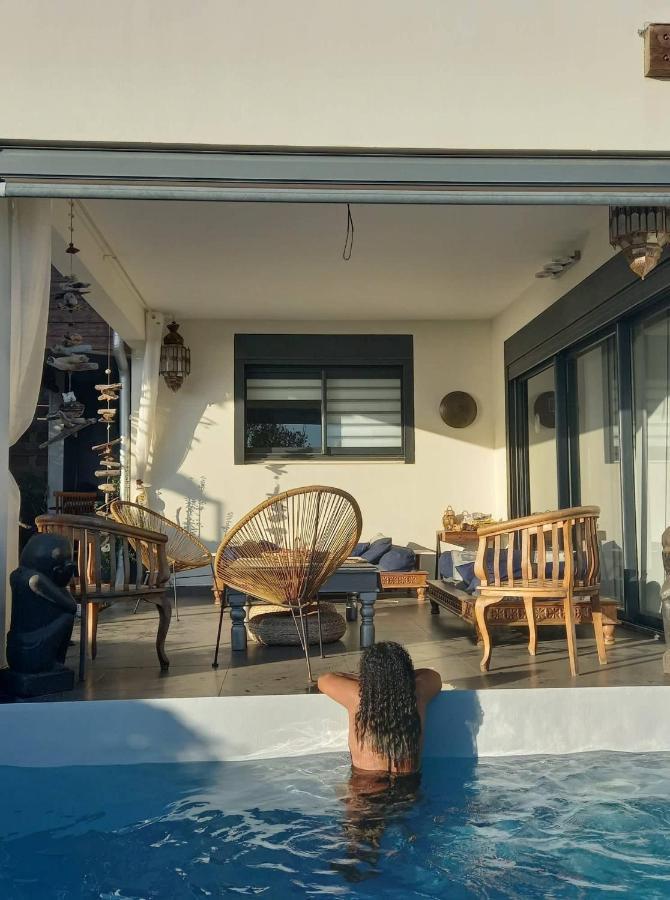 Suite Indigo Jacuzzi Prive Piscine Vue Mer Acces Cuisine Laverie Saint Pierre Buitenkant foto