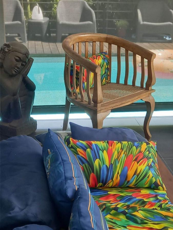 Suite Indigo Jacuzzi Prive Piscine Vue Mer Acces Cuisine Laverie Saint Pierre Buitenkant foto