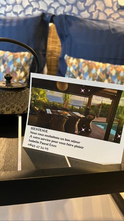 Suite Indigo Jacuzzi Prive Piscine Vue Mer Acces Cuisine Laverie Saint Pierre Buitenkant foto