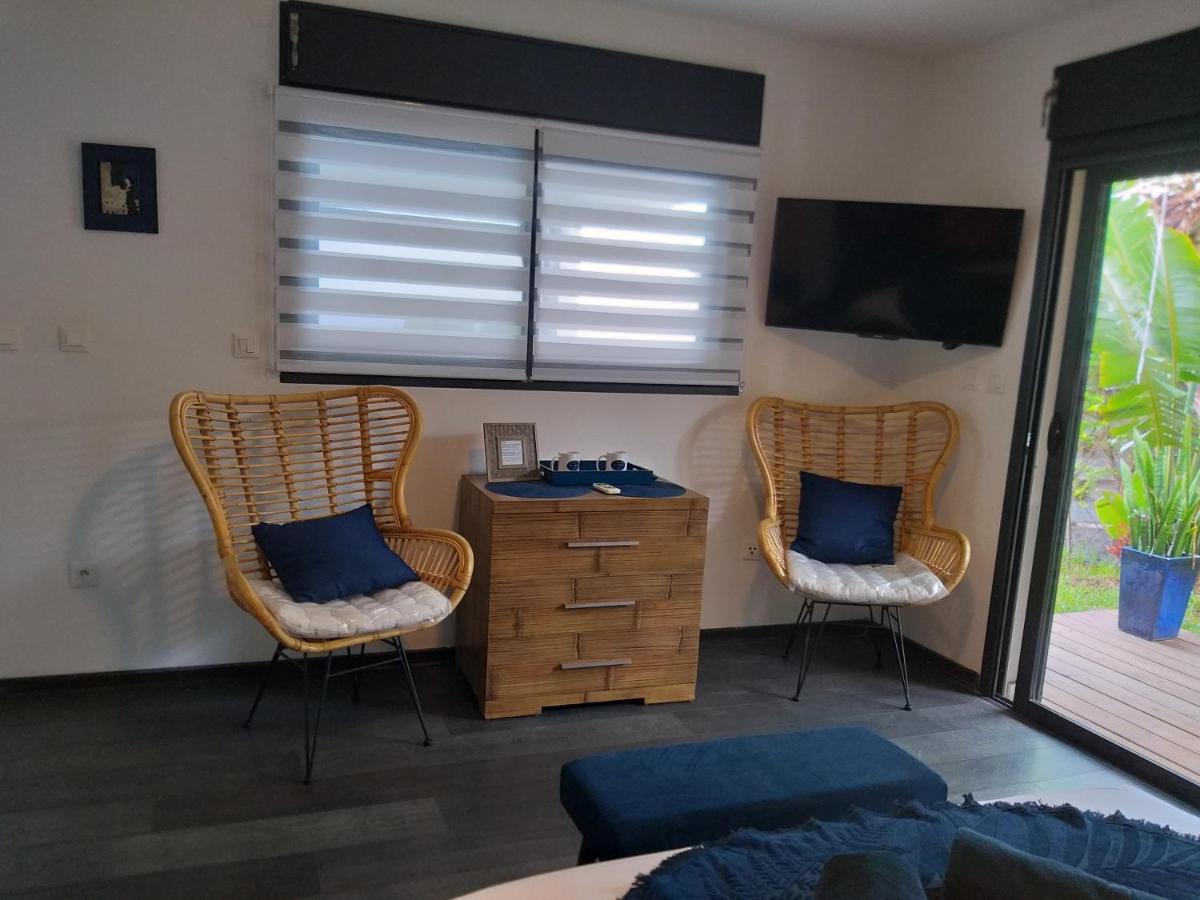 Suite Indigo Jacuzzi Prive Piscine Vue Mer Acces Cuisine Laverie Saint Pierre Buitenkant foto